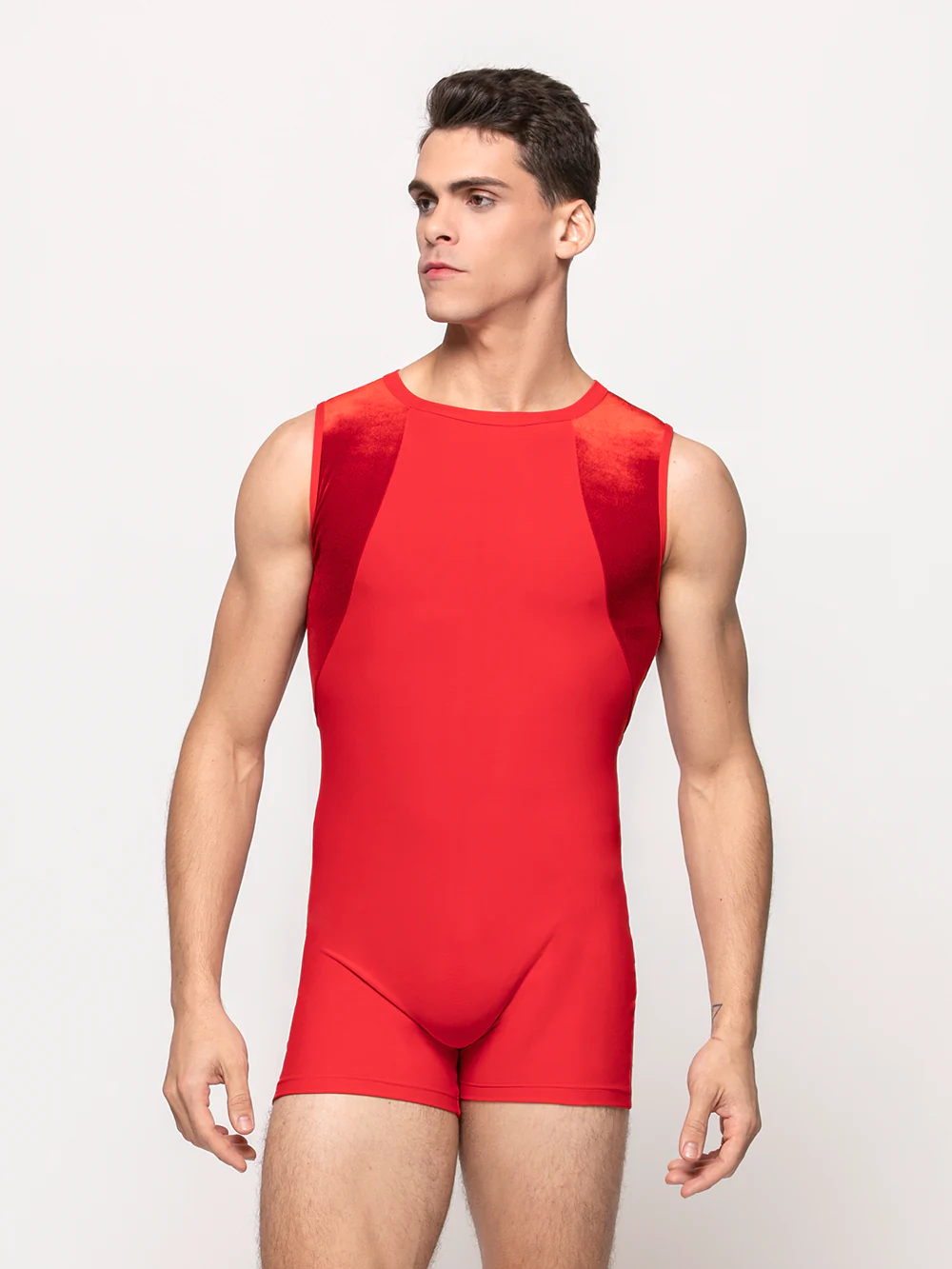 Adam Biketard Red Velvet RTW - Image 6