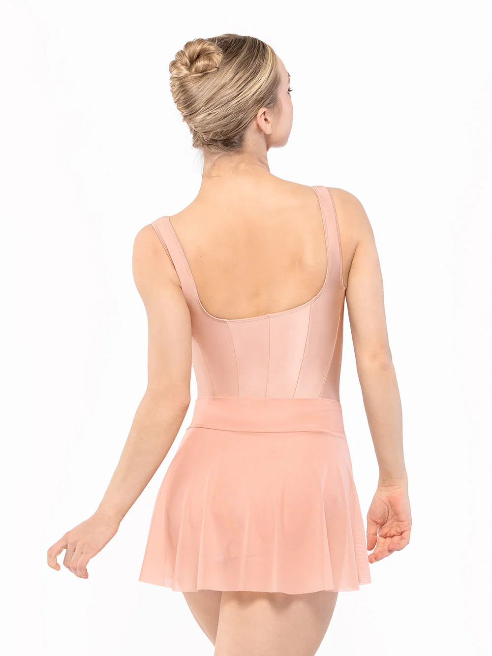 Amora Short Skirt Rosewater Mesh RTW - Image 4