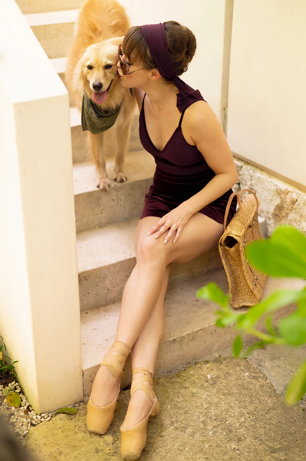 Ariel Sangria Leotard RTW - Image 4
