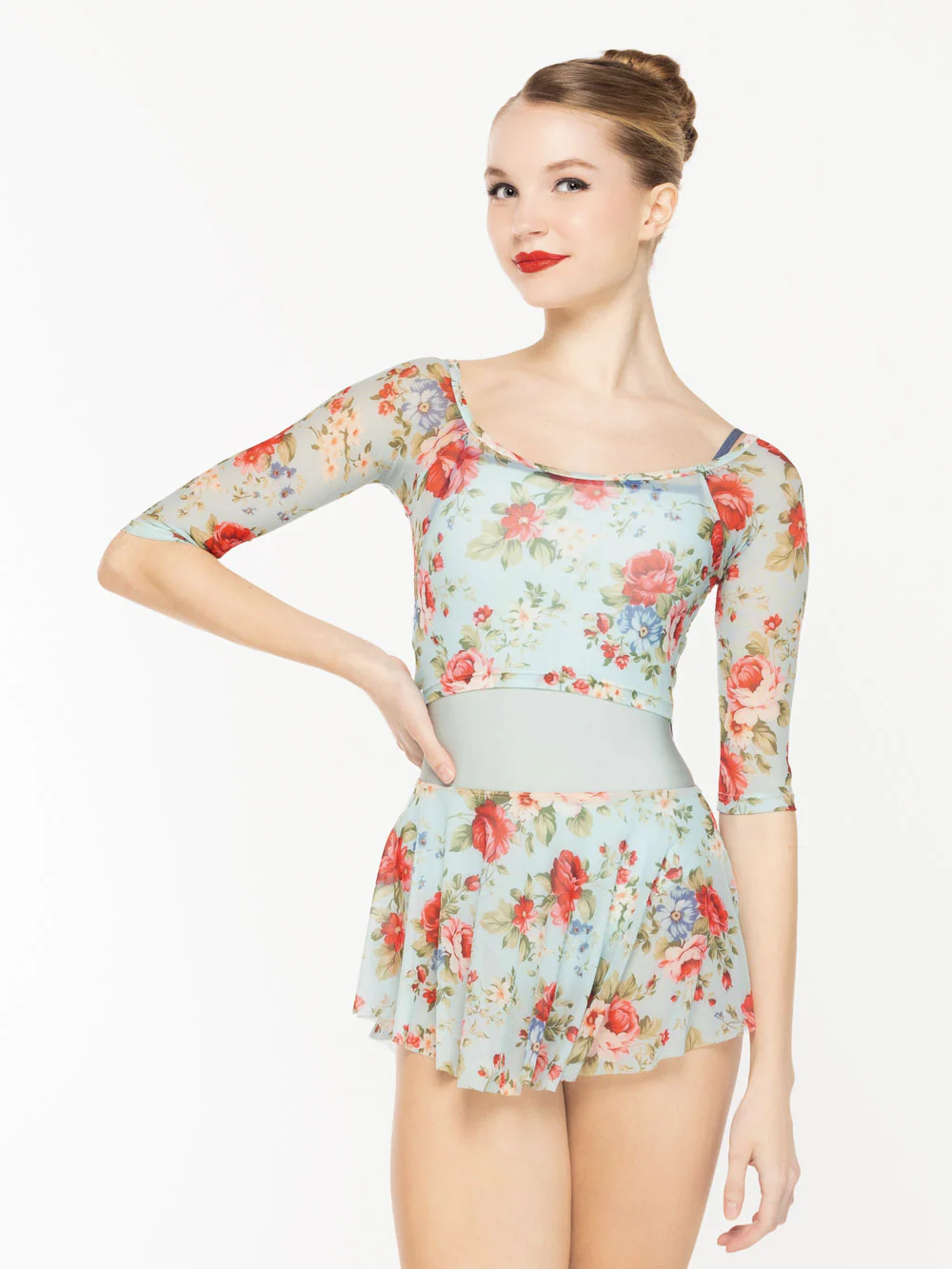 Candy Leotard Baby Blue RTW - Image 5