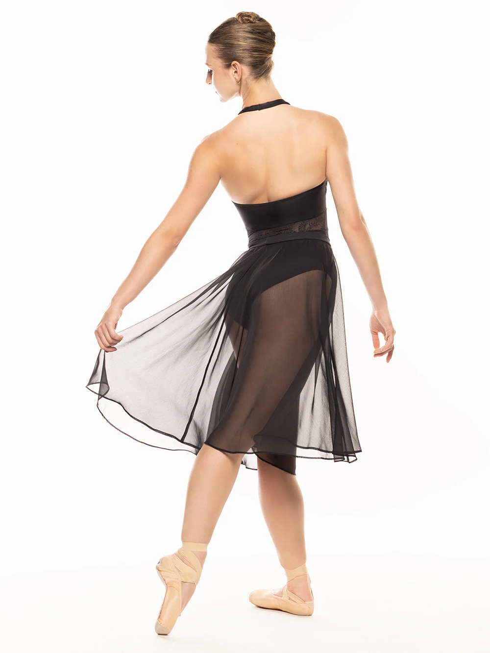 Chiffon Rehearsal Skirt Black RTW - Image 11