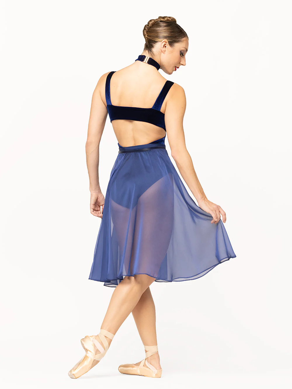 Chiffon Rehearsal Skirt Sapphire RTW - Image 6