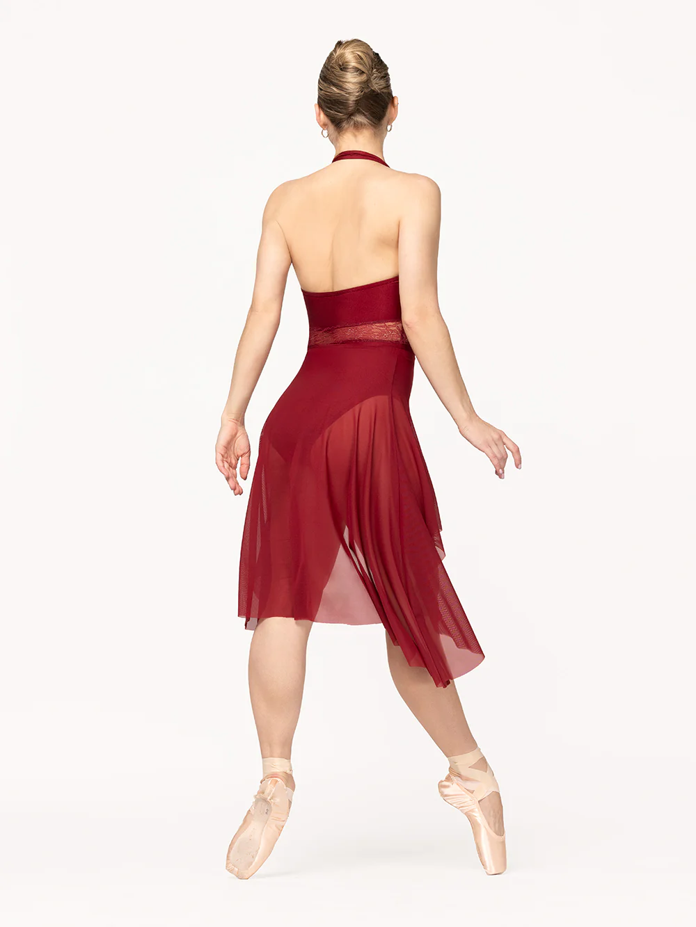 Dragonfly Short Skirt Garnet Mesh Kids RTW - Image 2