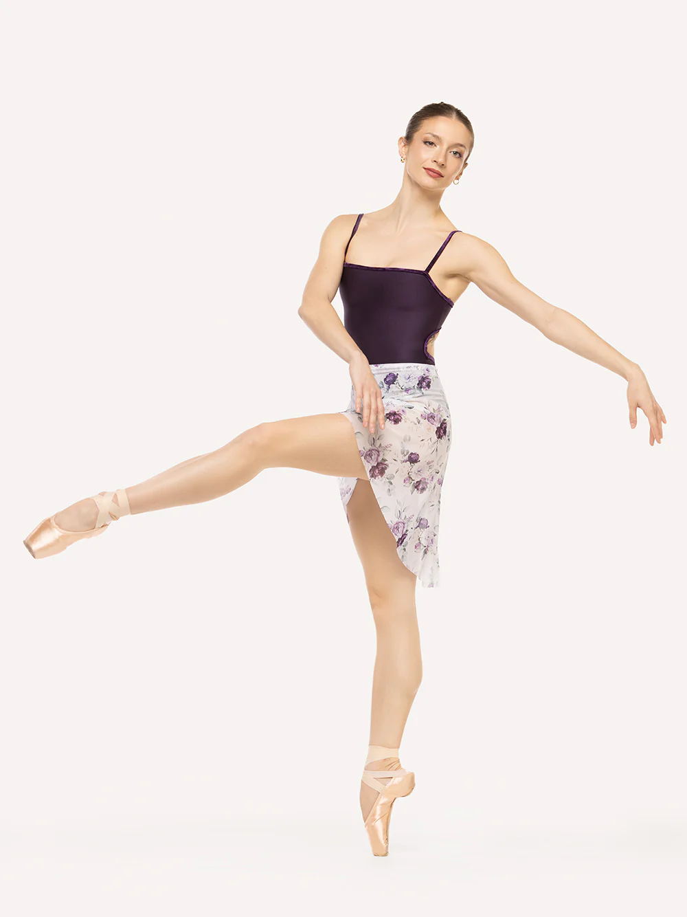 Helena Leotard Eggplant Kids RTW - Image 5