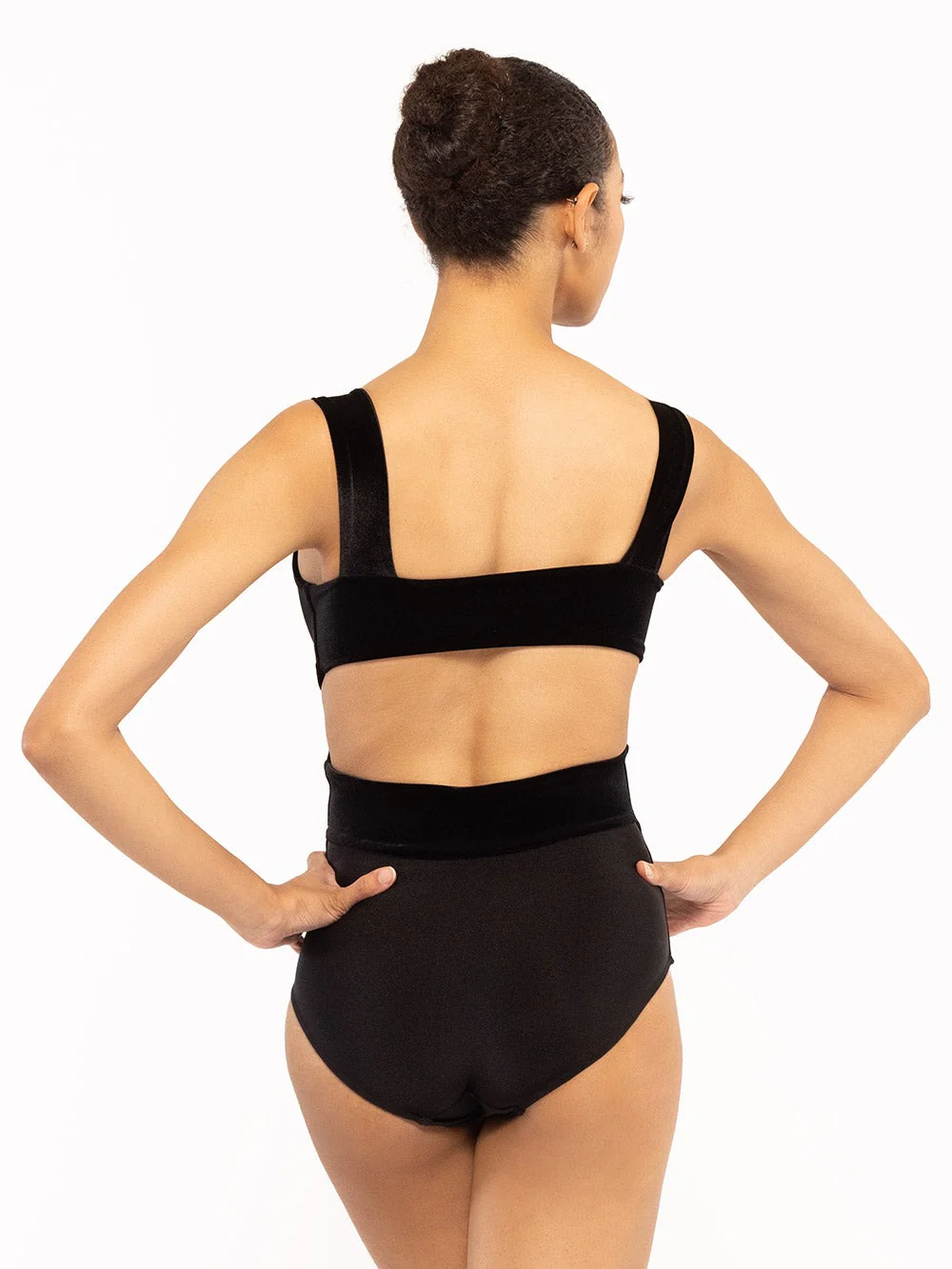 Jackie Leotard Black Velvet RTW - Image 2
