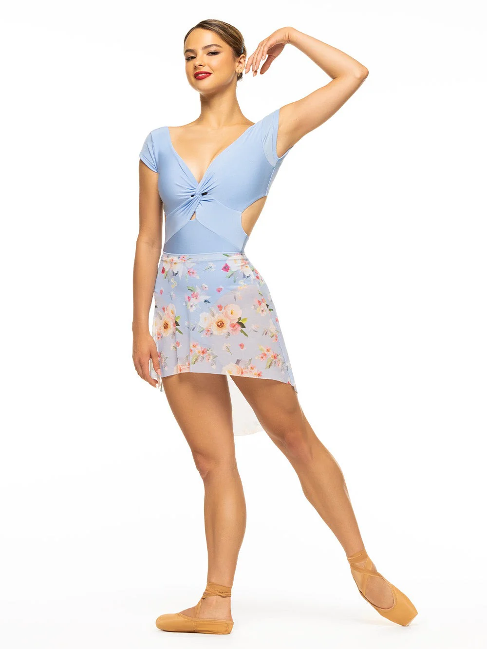 Jackie Leotard Hydrangea RTW - Image 3