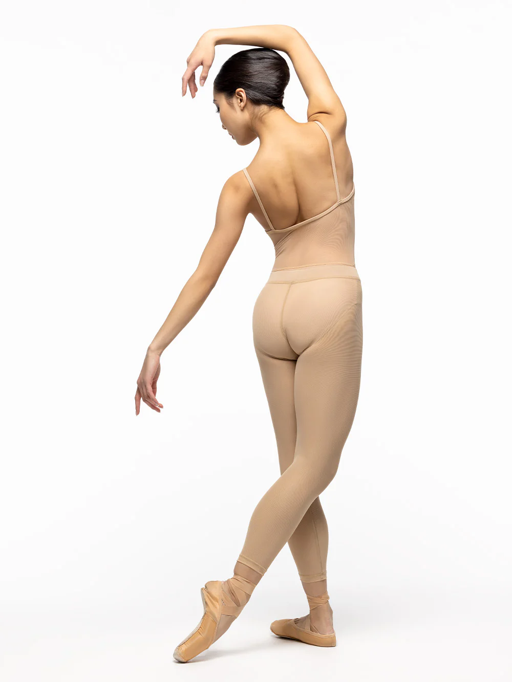 Kira Tights Tan Mesh RTW - Image 2