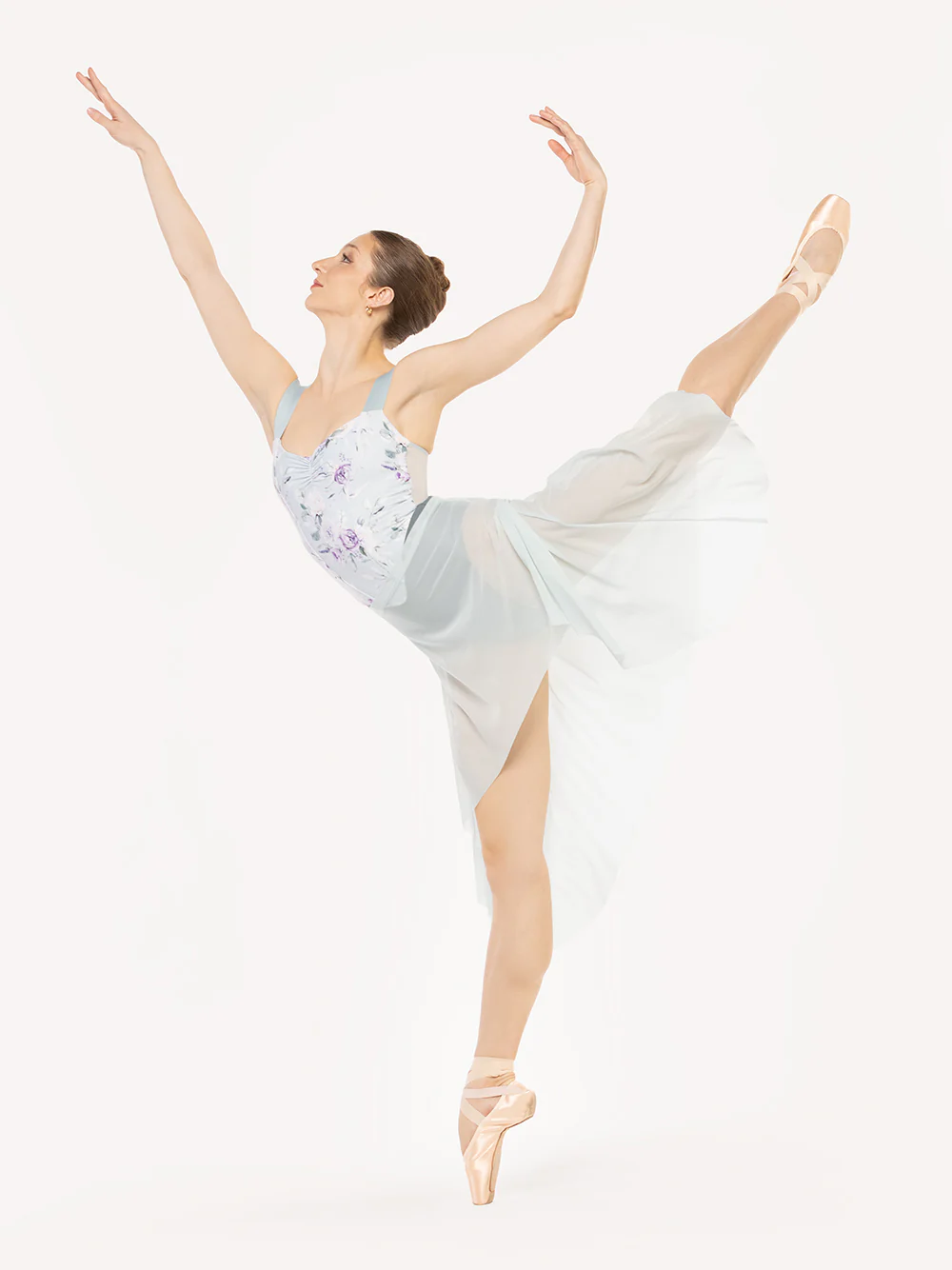 Mila Leotard Moonlit Garden Baby Blue RTW - Image 9