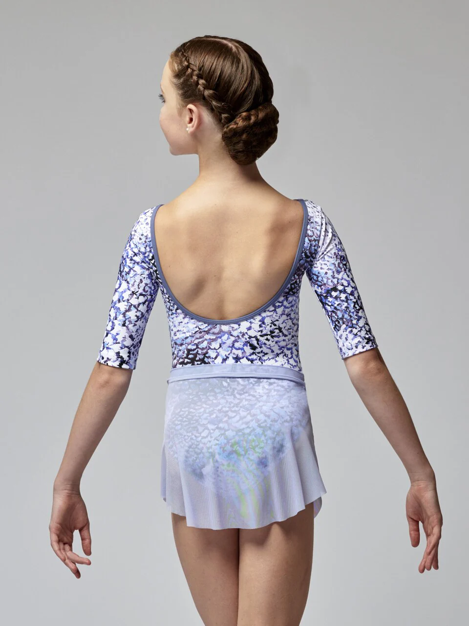 Poppy Mid-Back Kids Leotard - Image 4