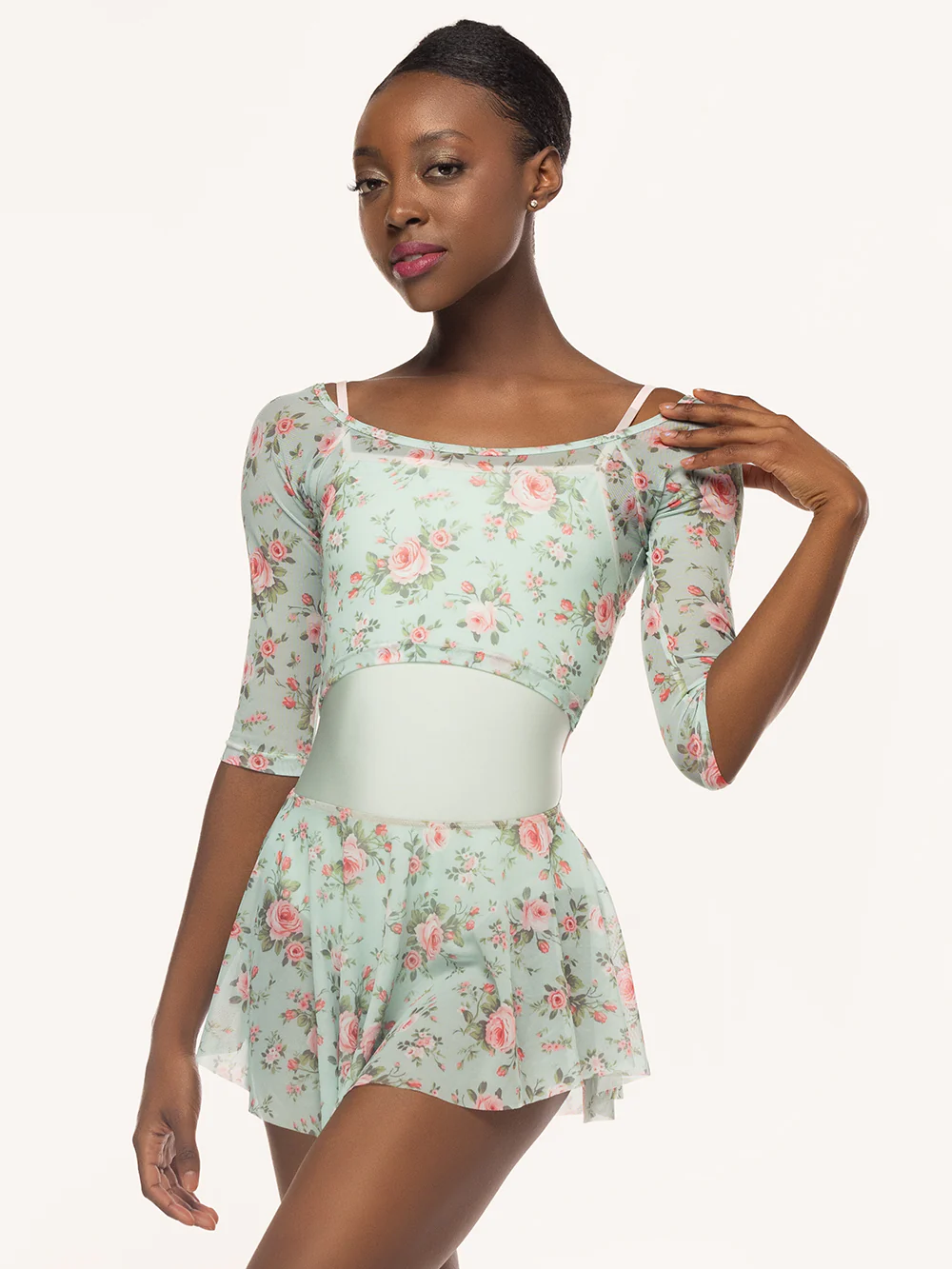 Raglan Crop Top Old Hollywood Mesh Kids RTW - Image 3