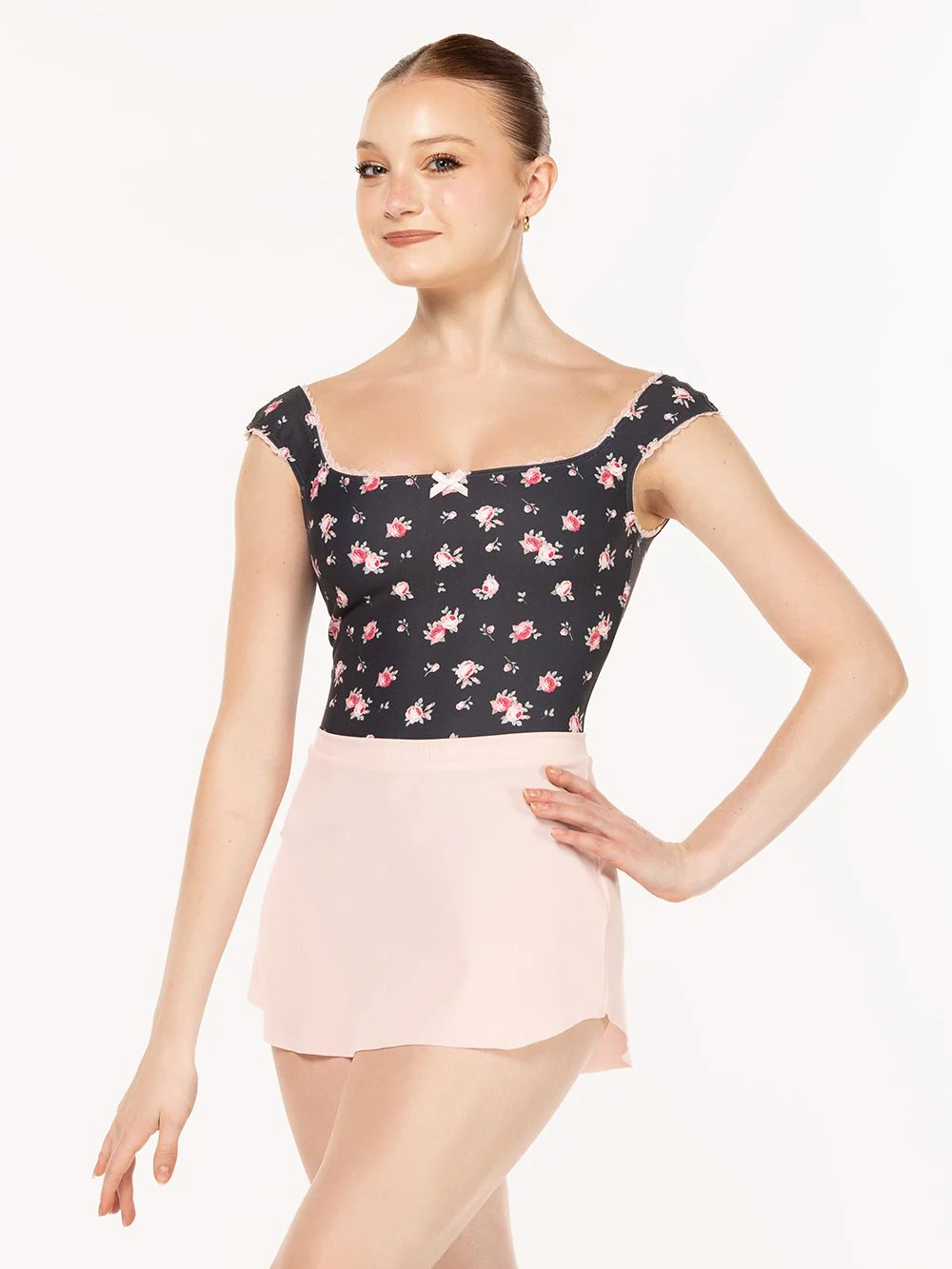 Ribbed Tulip Skirt Pink Kids RTW - Image 3