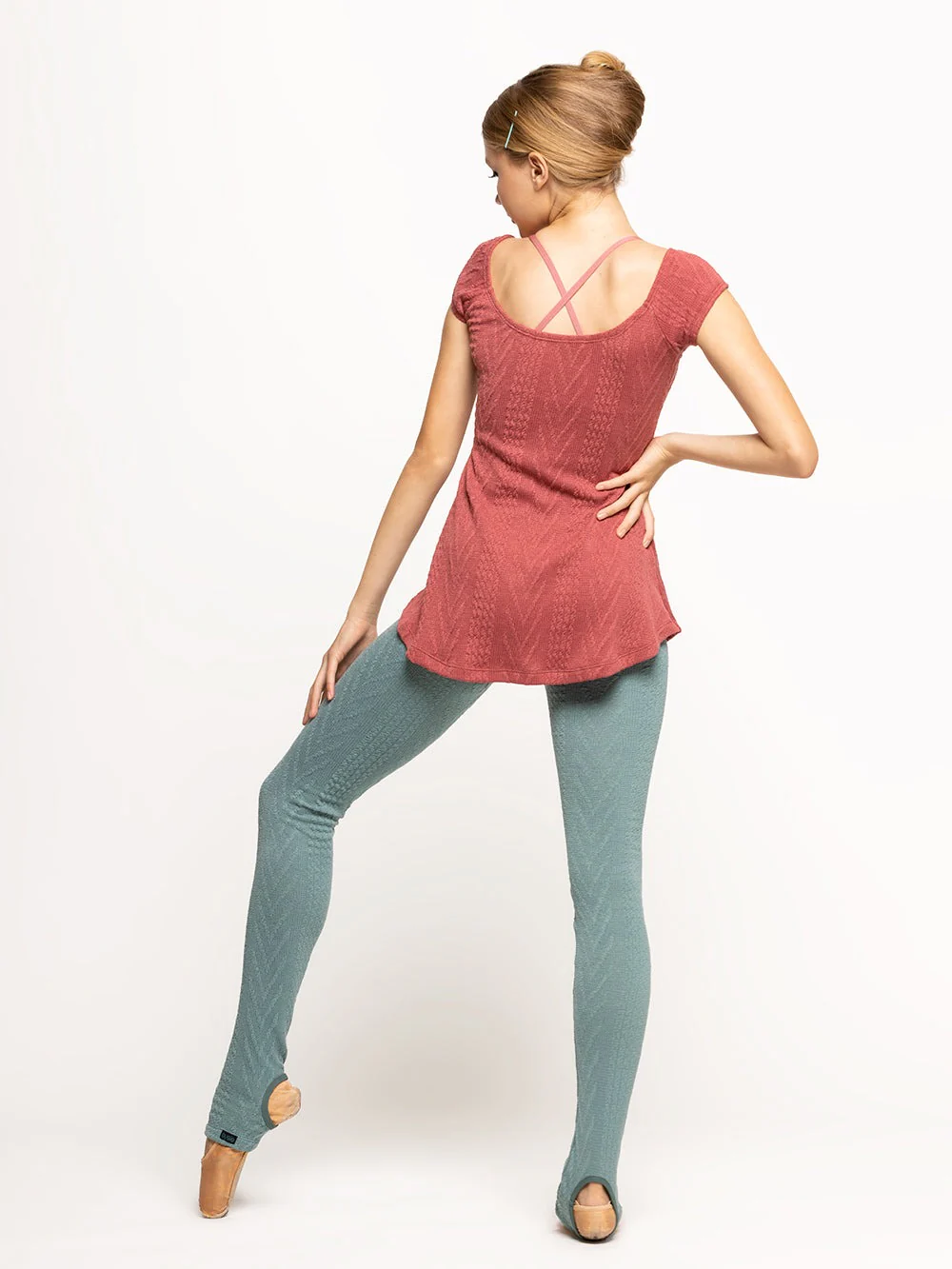 Simone Dress Knit Cinnamon RTW - Image 4