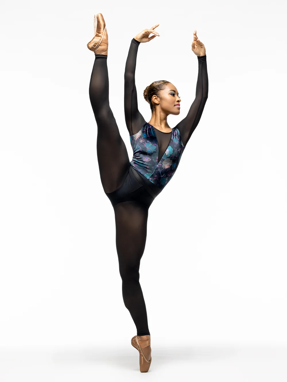 Tempe Belladonna Velvet Kids Leotard RTW - Image 3
