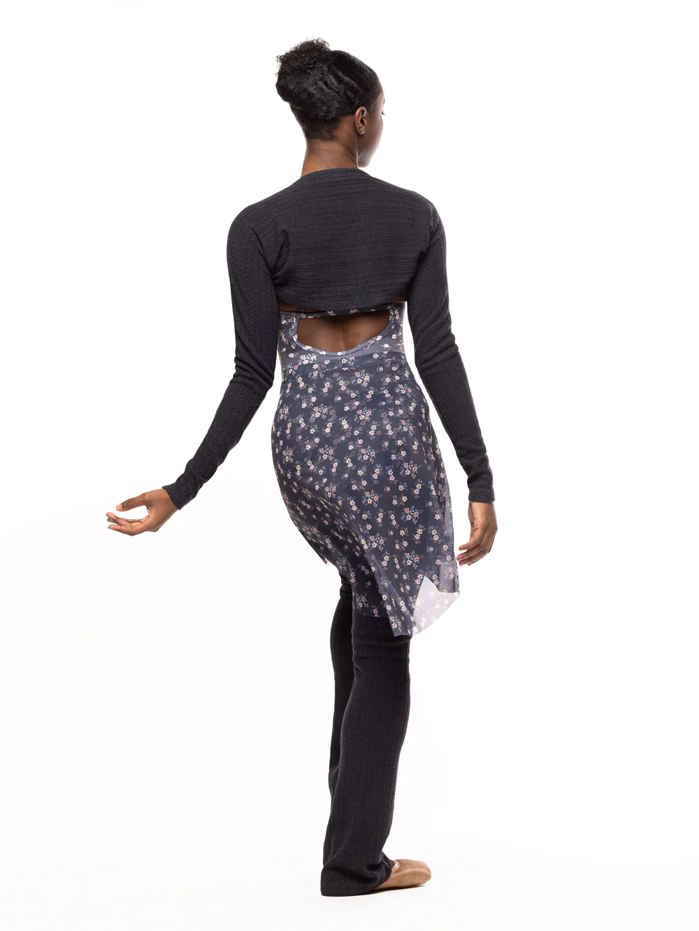 Thigh High Leg Warmers Knit Obsidian Kids RTW - Image 5
