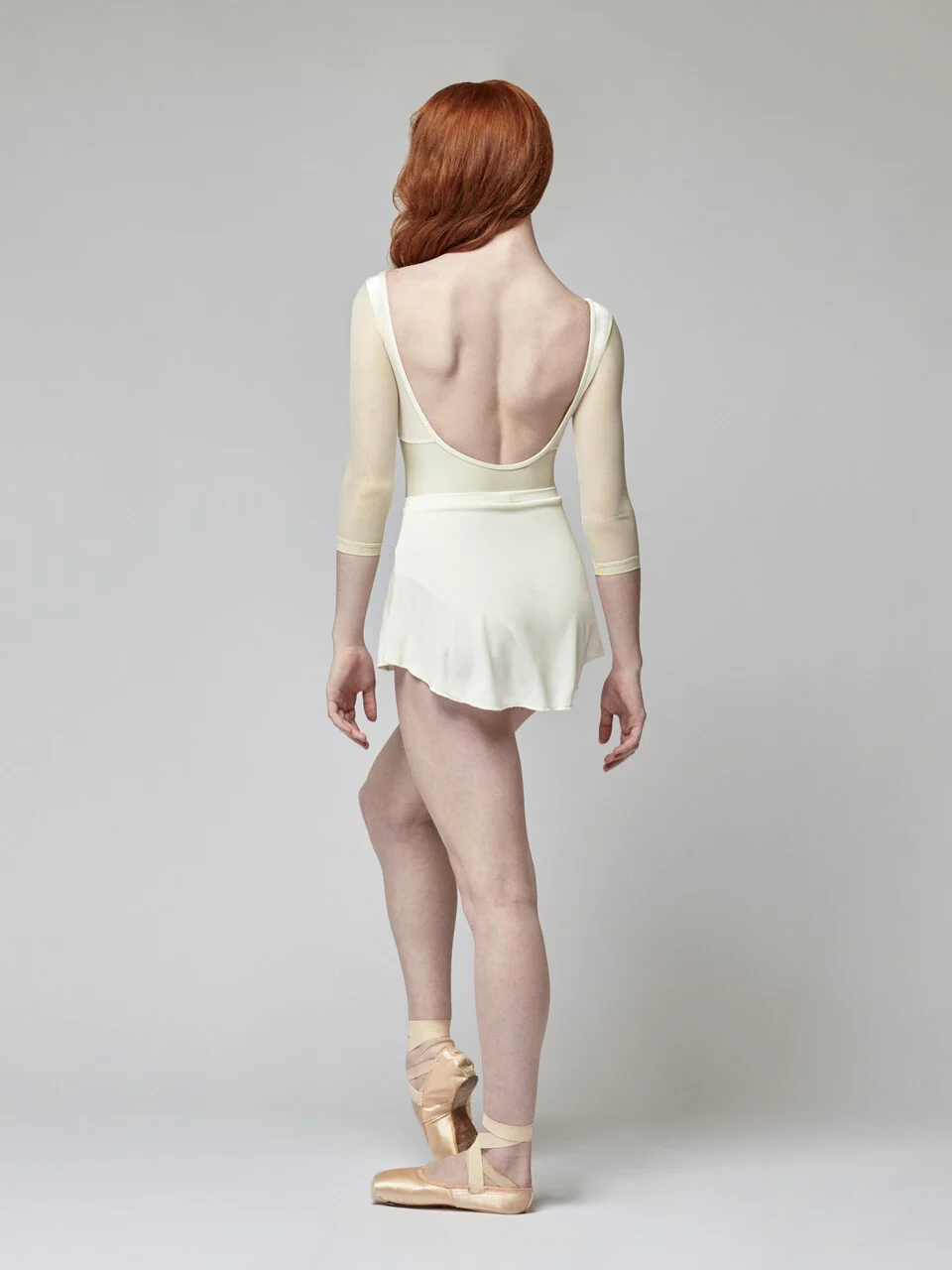 Tulip Skirt Light Ivory Jersey RTW - Image 5