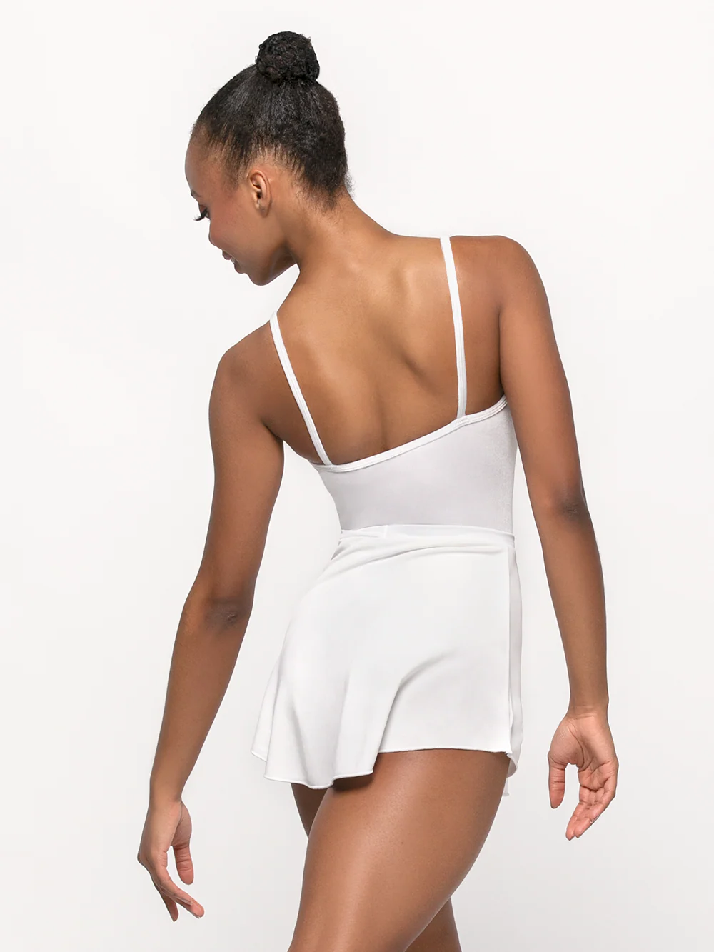 Tulip Skirt White Jersey RTW - Image 4